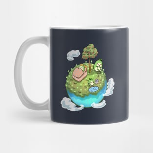 The happy planet of Kongs. Mug